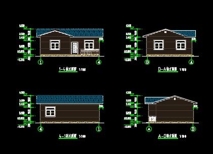 輕鋼結(jié)構(gòu)裝配式房屋結(jié)構(gòu)施工圖紙免費下載 鋼結(jié)構(gòu)