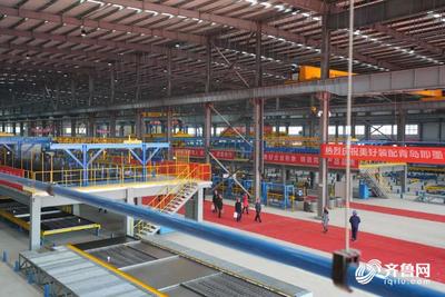 國內(nèi)智能化程度最高的裝配式混凝土預制件生產(chǎn)基地今天在青島投產(chǎn)